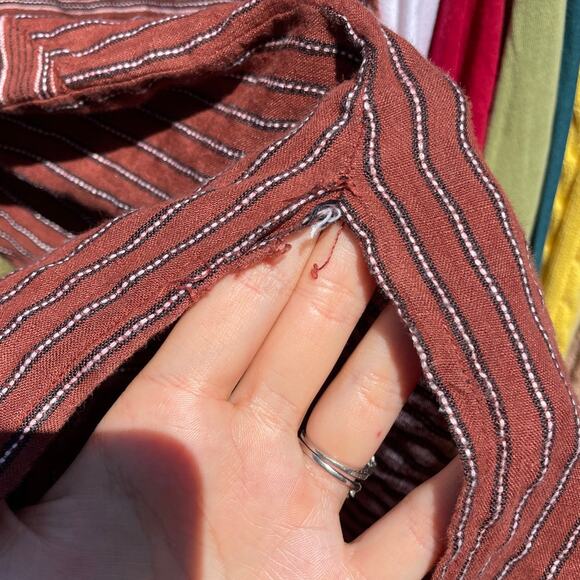 Habitat – Organic Striped Sleeveless Linen Blend Tunic - Picture 10 of 10